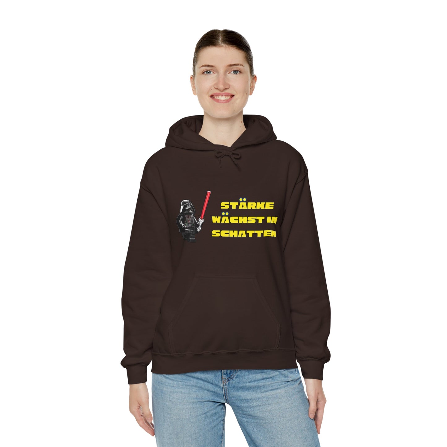 Darth Vader Inspired Hoodie - "Strength grows in the shadows"