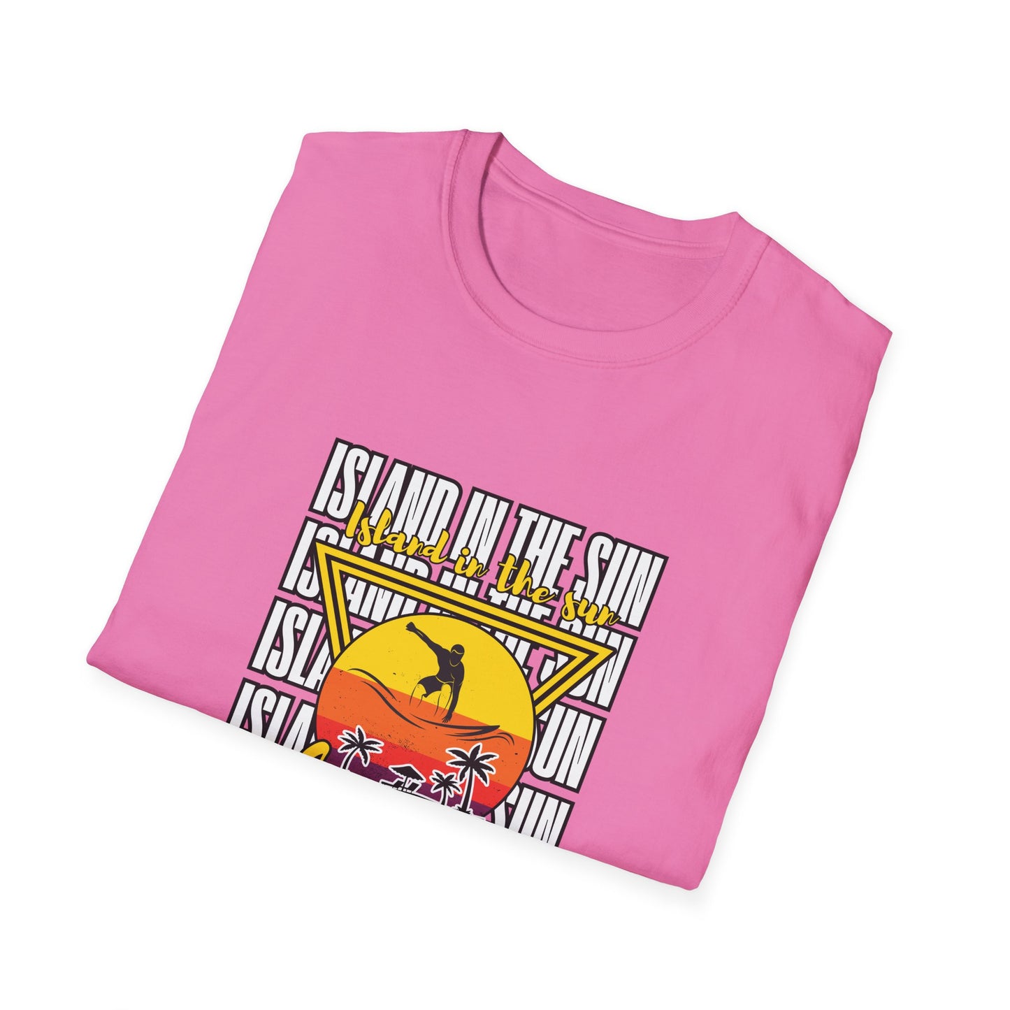Island in the Sun Unisex Softstyle T-Shirt -Beach Vibes