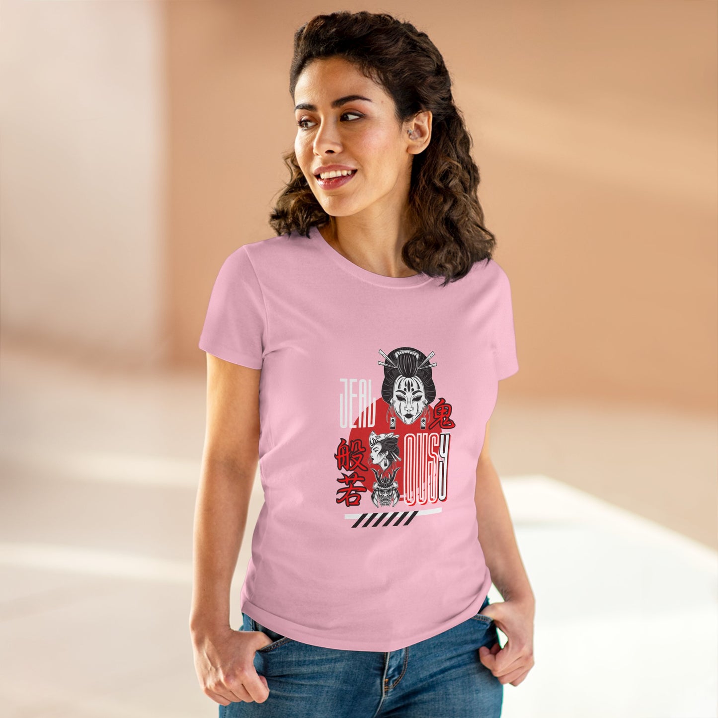 Geisha Style T- Shirt wecke die Geisha in dir