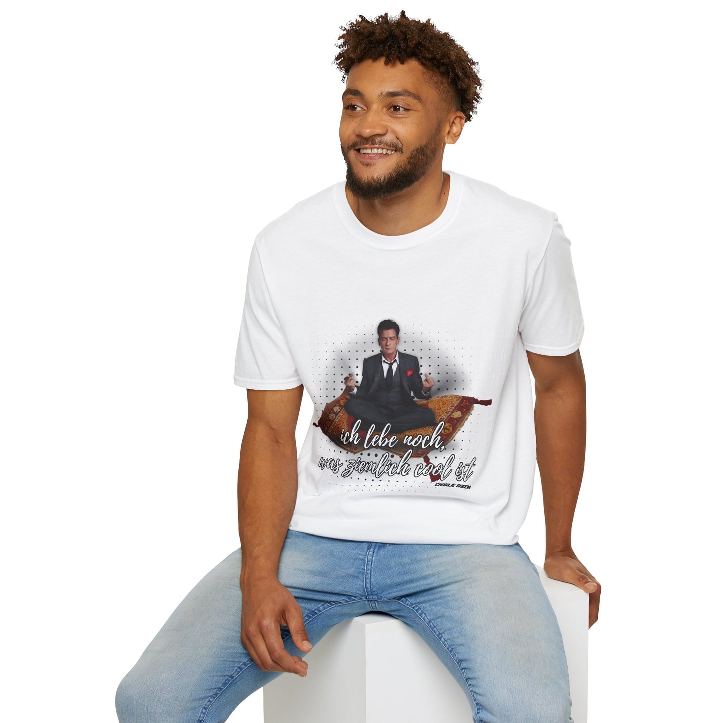 Ich lebe noch! T-Shirt Charlie Sheen