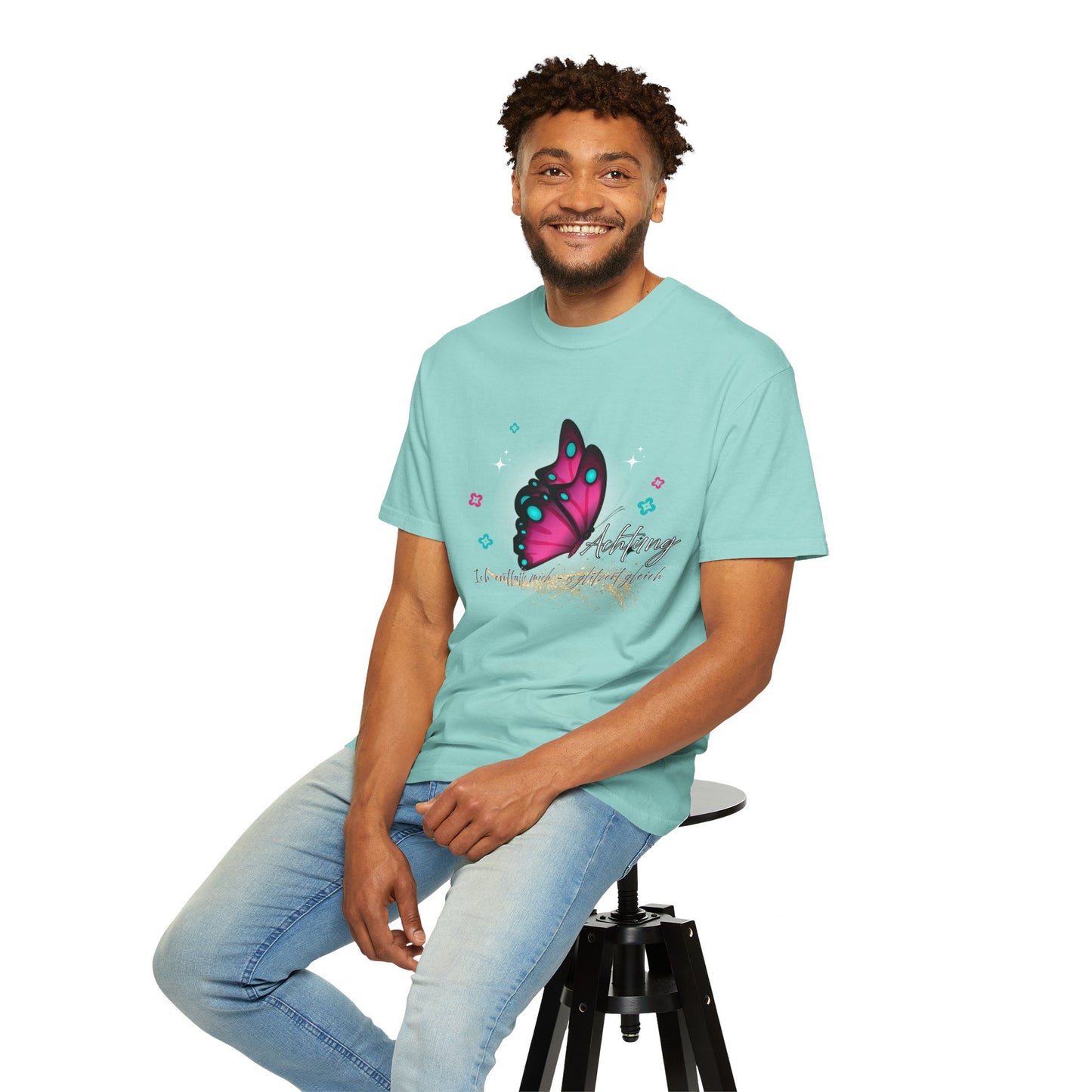 Achtung ich glitzere gleich... T shirt