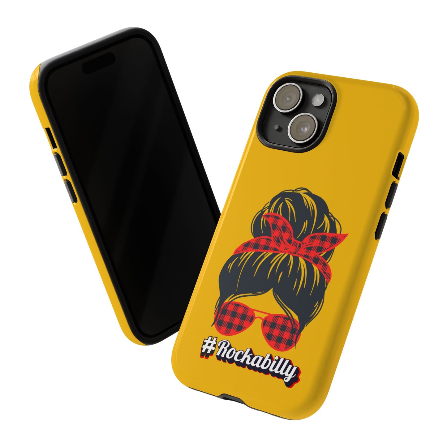 Handyhülle Rockabilly Phone Case, Vintage Scooter Design, Retro Style Cover