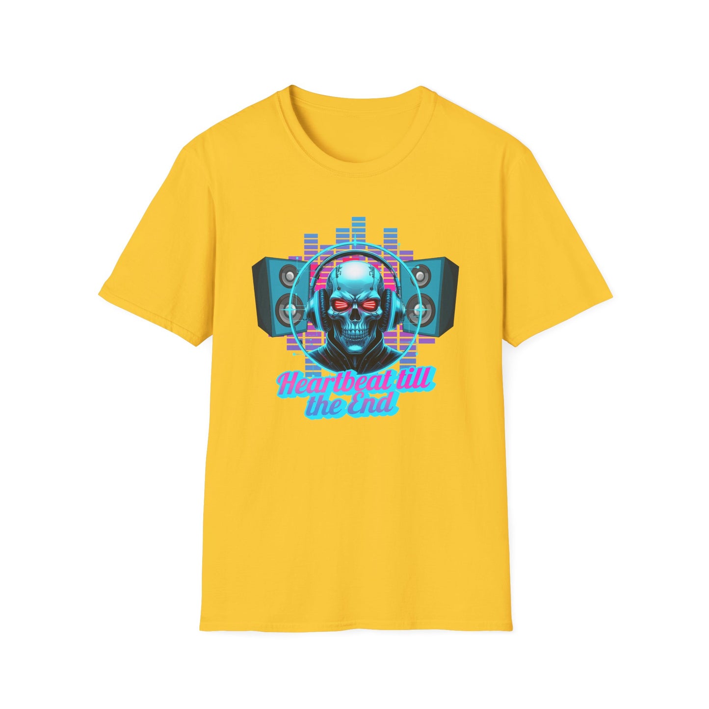 Heartbeat Till The End Unisex Softstyle T-Shirt