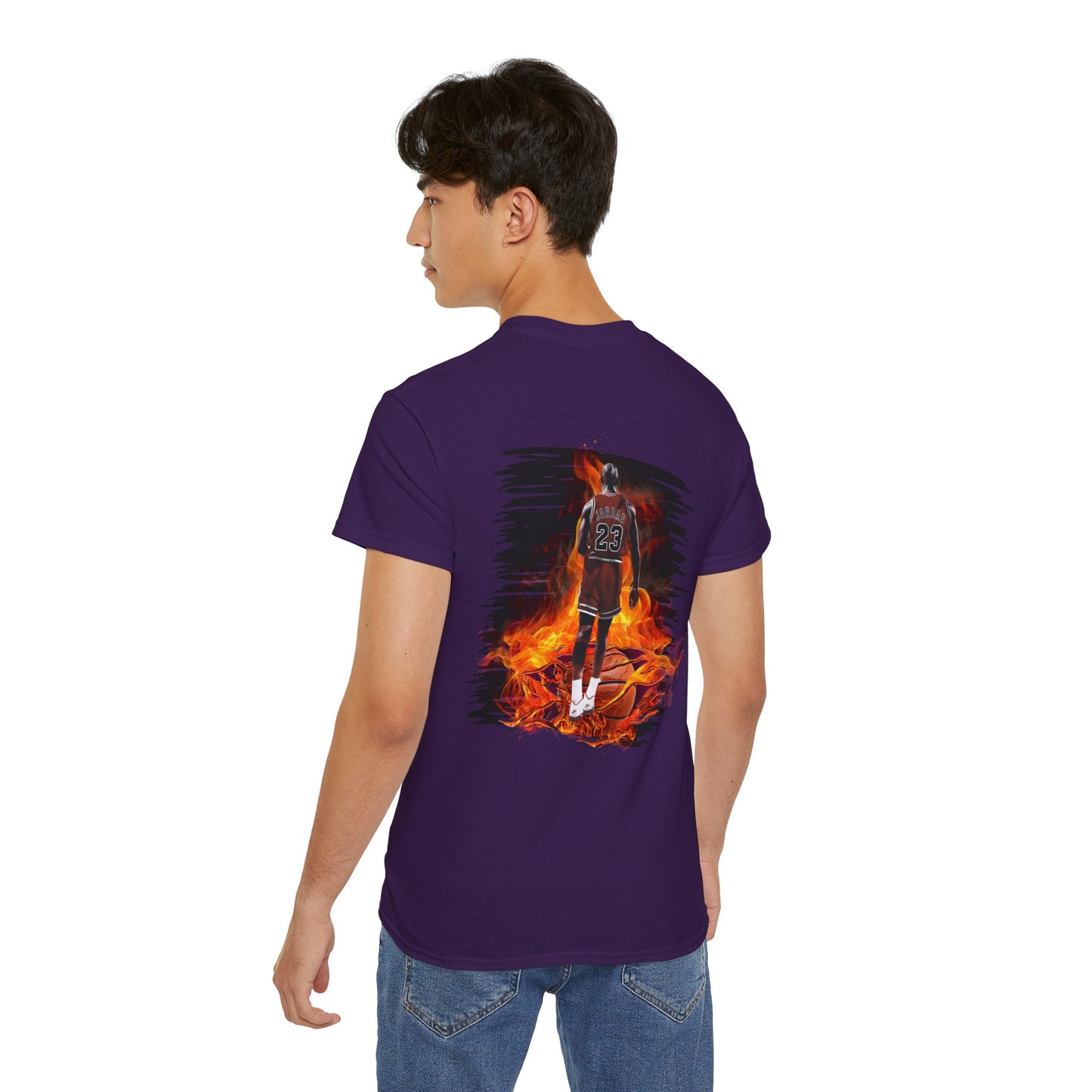 Basketball Jordan, Cool Sports Shirt, Unisex Cotton T-Shirt
