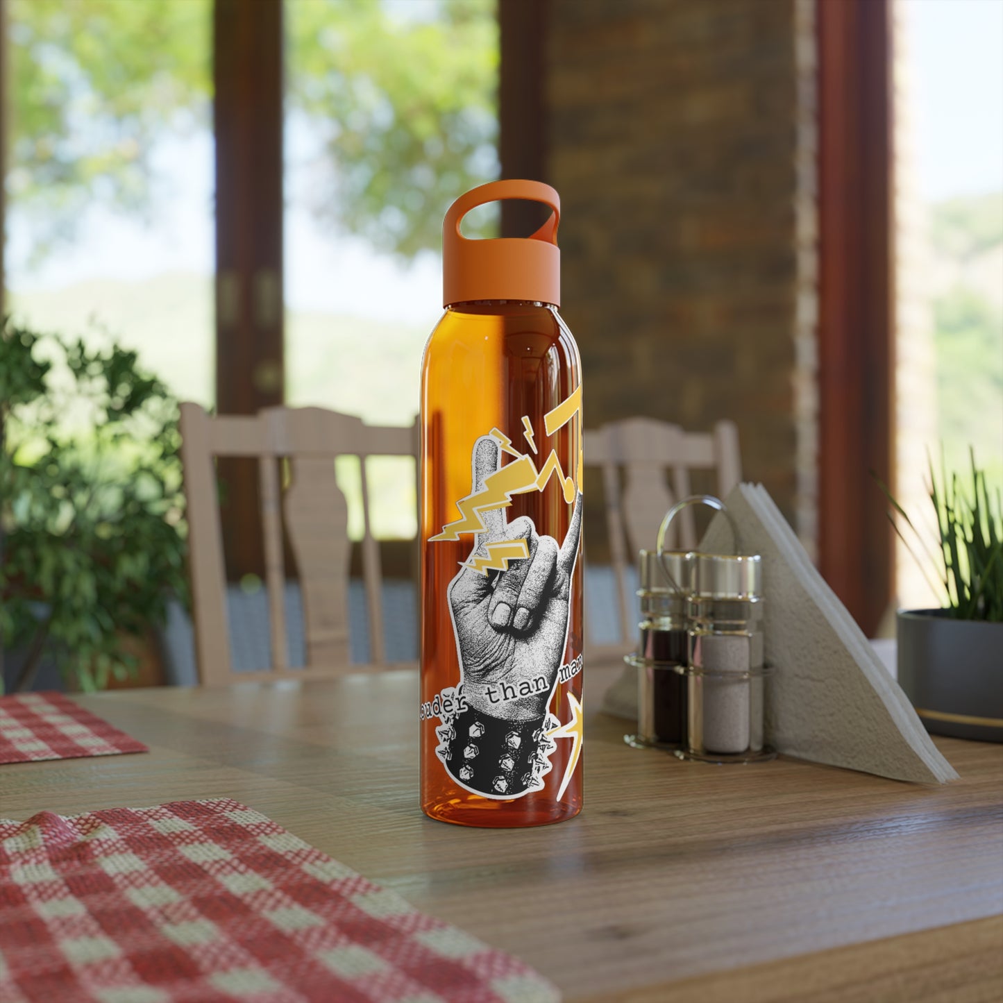 Rock 'n' Roll Water Bottle, Louder than manowar