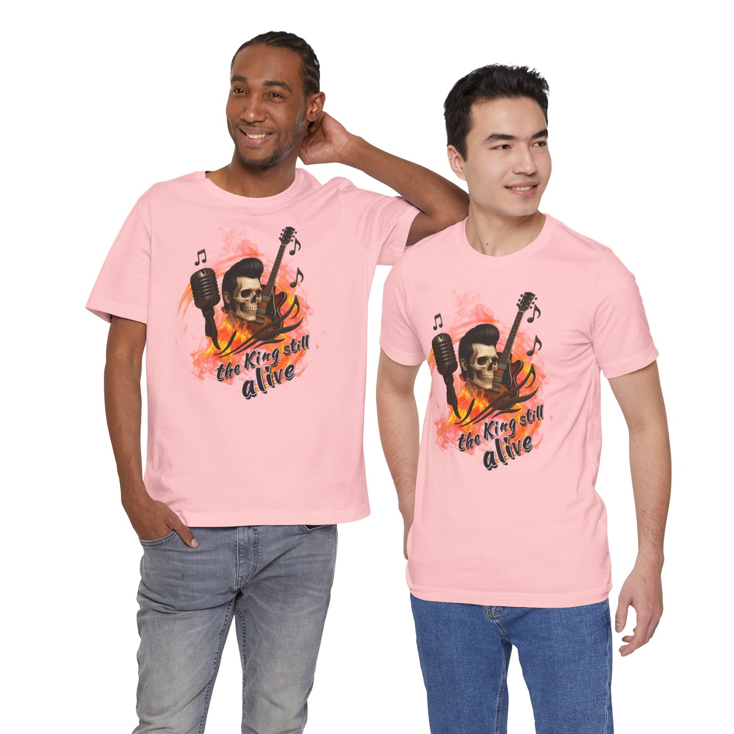 Music Vibes Unisex Jersey Tee - 'The King Still Alive' Graphic T-Shirt