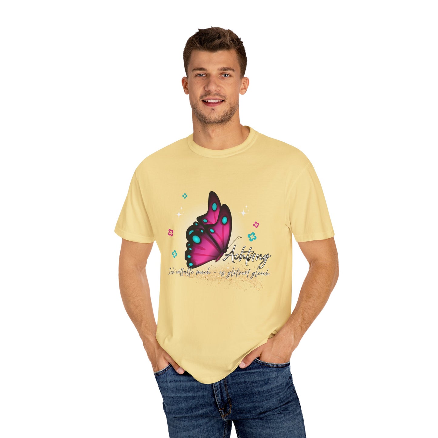 Achtung ich glitzere gleich... T shirt