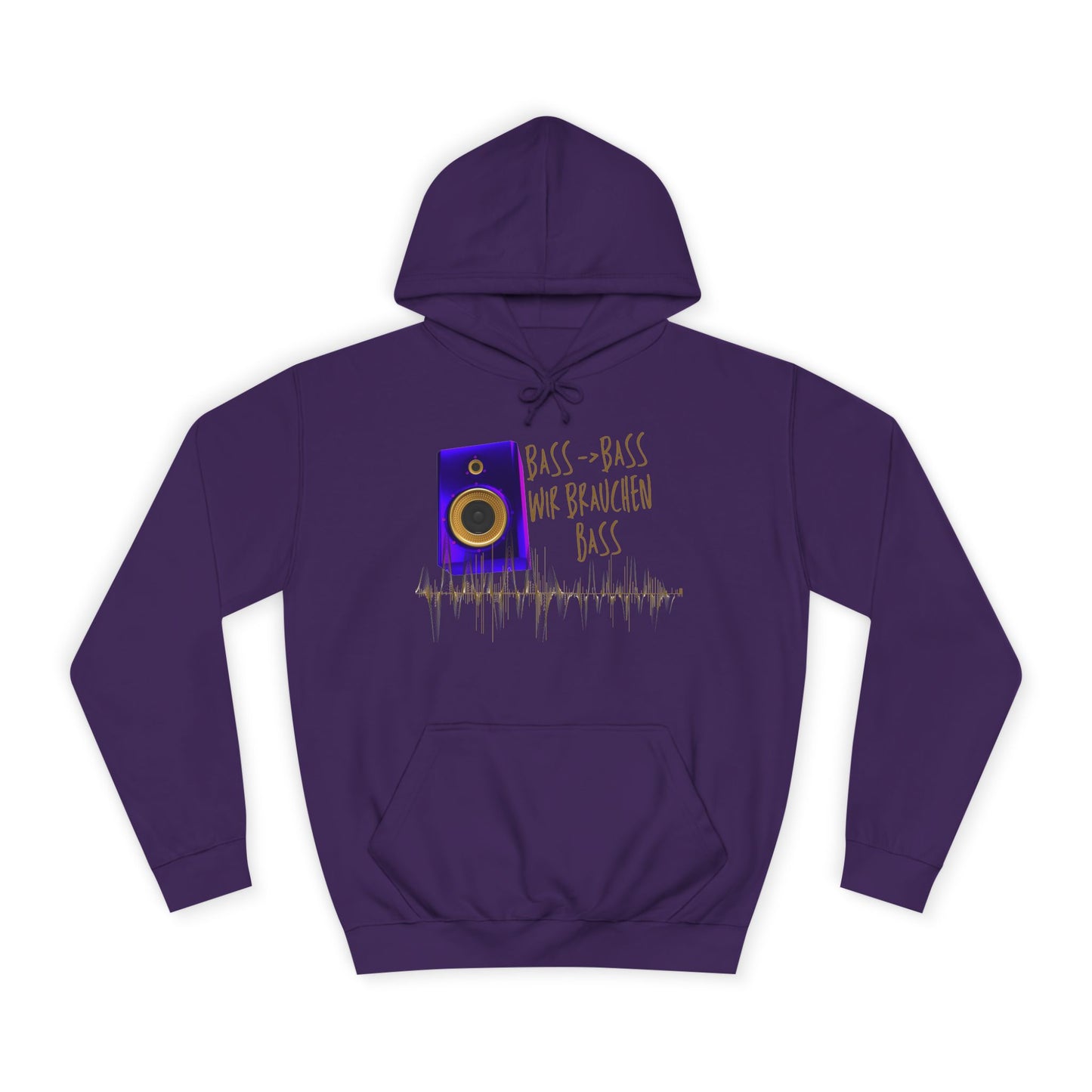 Bass, Bass wir brauchen Bass! Audio Vibes Hoodie | Unisex