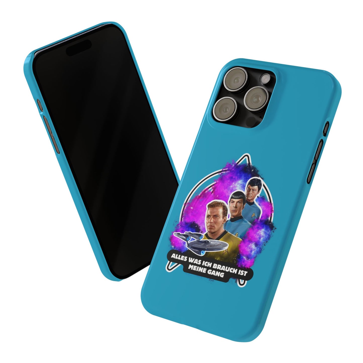 Handyhülle - Star trek Slim Phone Cases "Alles was ich brauch ist meine Gang", Star Trek