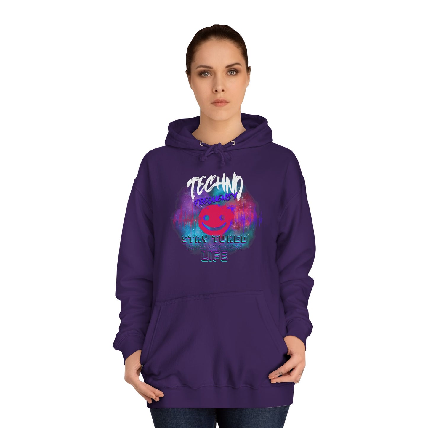 Techno Vibes - Hoodie - Sweatshirt