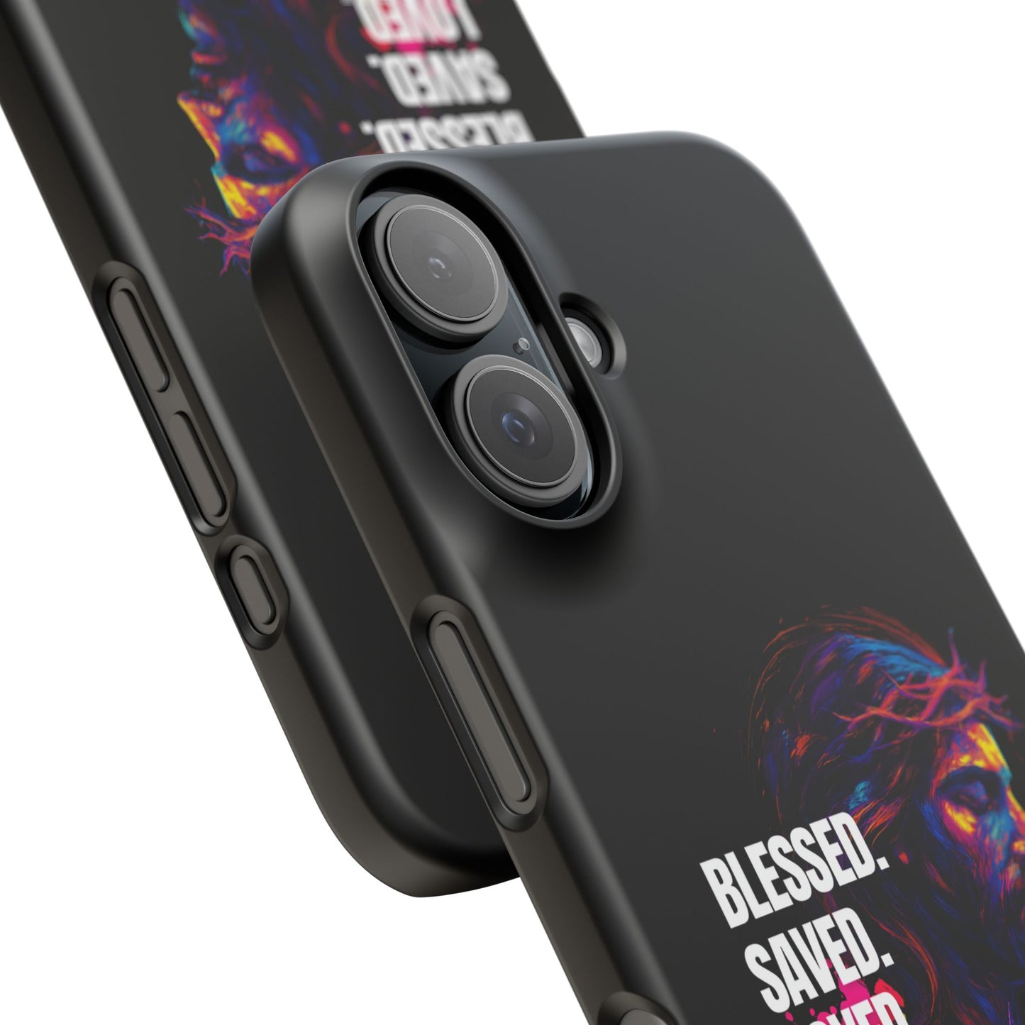 Blessed Saved Loved - Snap Case Handyhülle - Jesus