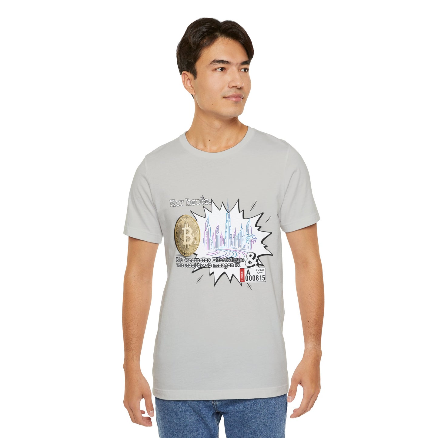 Bitcoins Dubai - Rosarote Welt - lass dich nicht verarschen T - Shirt