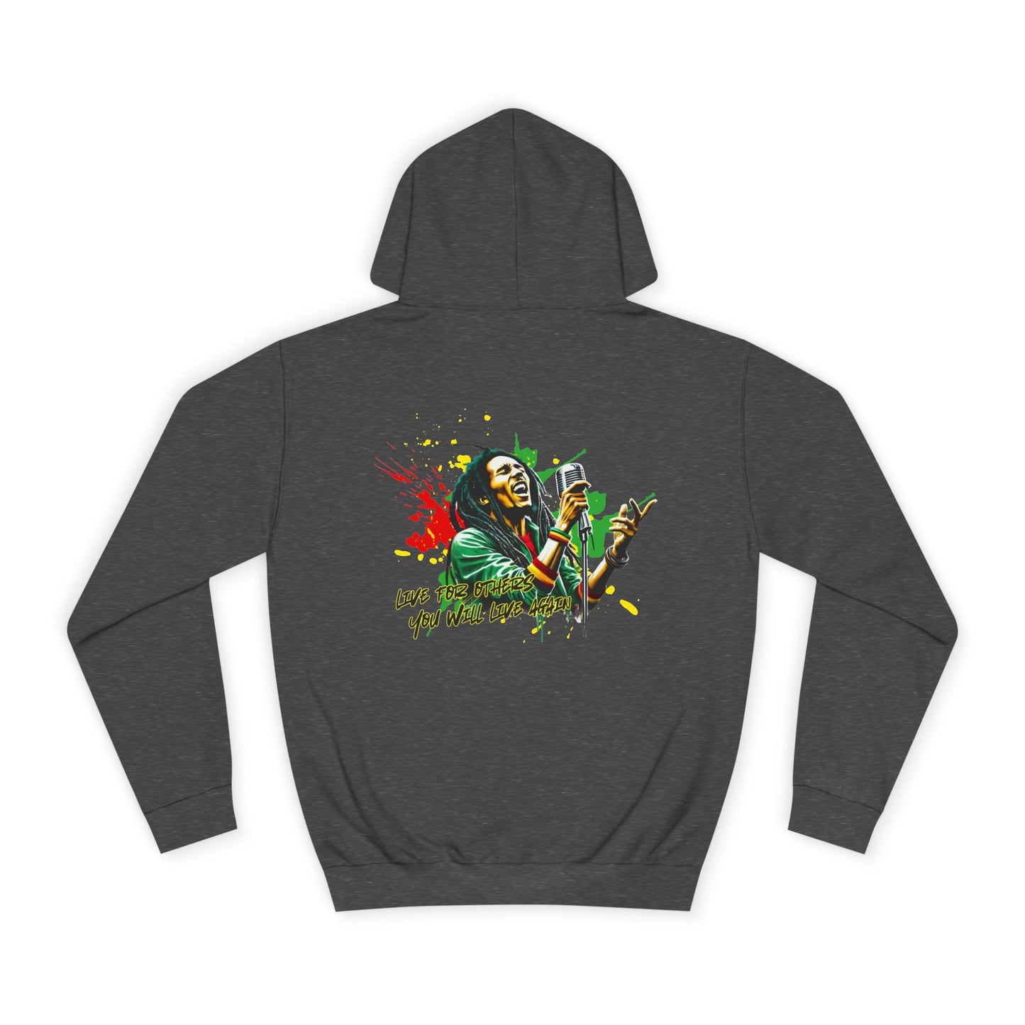 Live for others B o b M a r l e y Hoodie