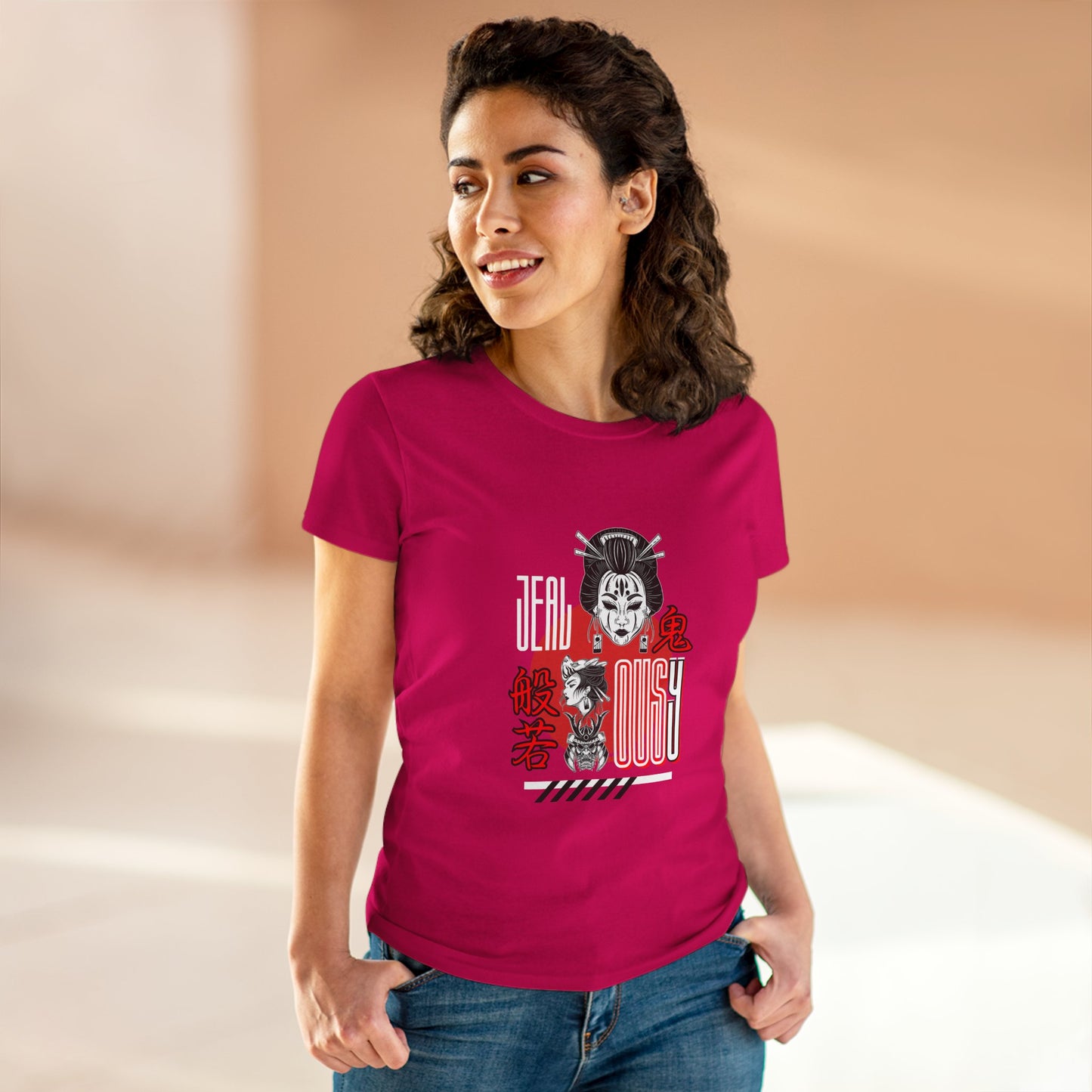 Geisha Style T- Shirt wecke die Geisha in dir