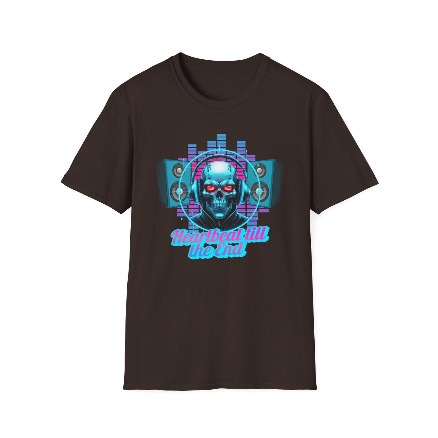 Heartbeat Till The End Unisex Softstyle T-Shirt