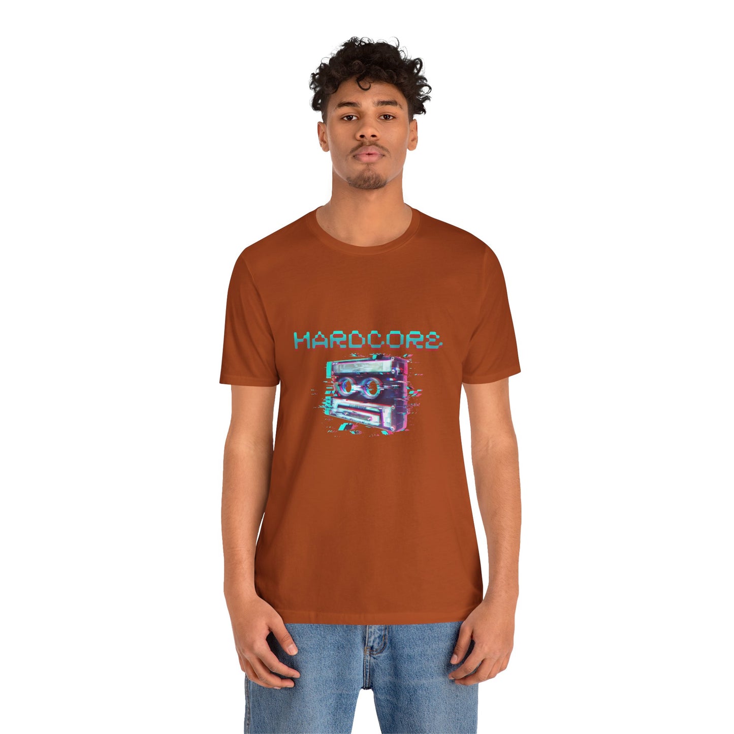 Techno - Hardcore Never Dies - Retro Graphic Tee, 90s Aesthetic Shirt unisex