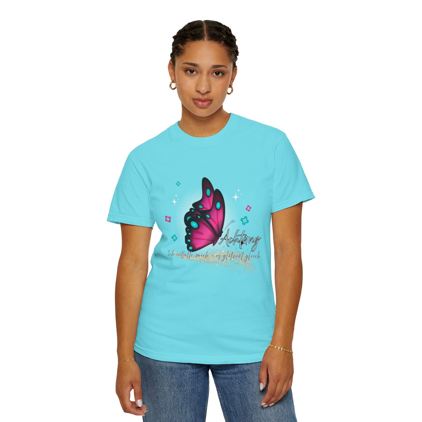 Achtung ich glitzere gleich... T shirt