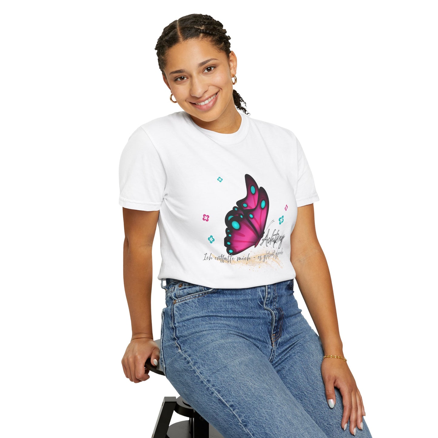 Achtung ich glitzere gleich... T shirt