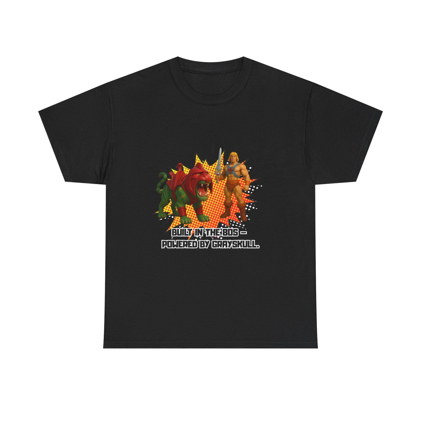 He-Man Unisex Vintage Master of the Universe Retro T-Shirt