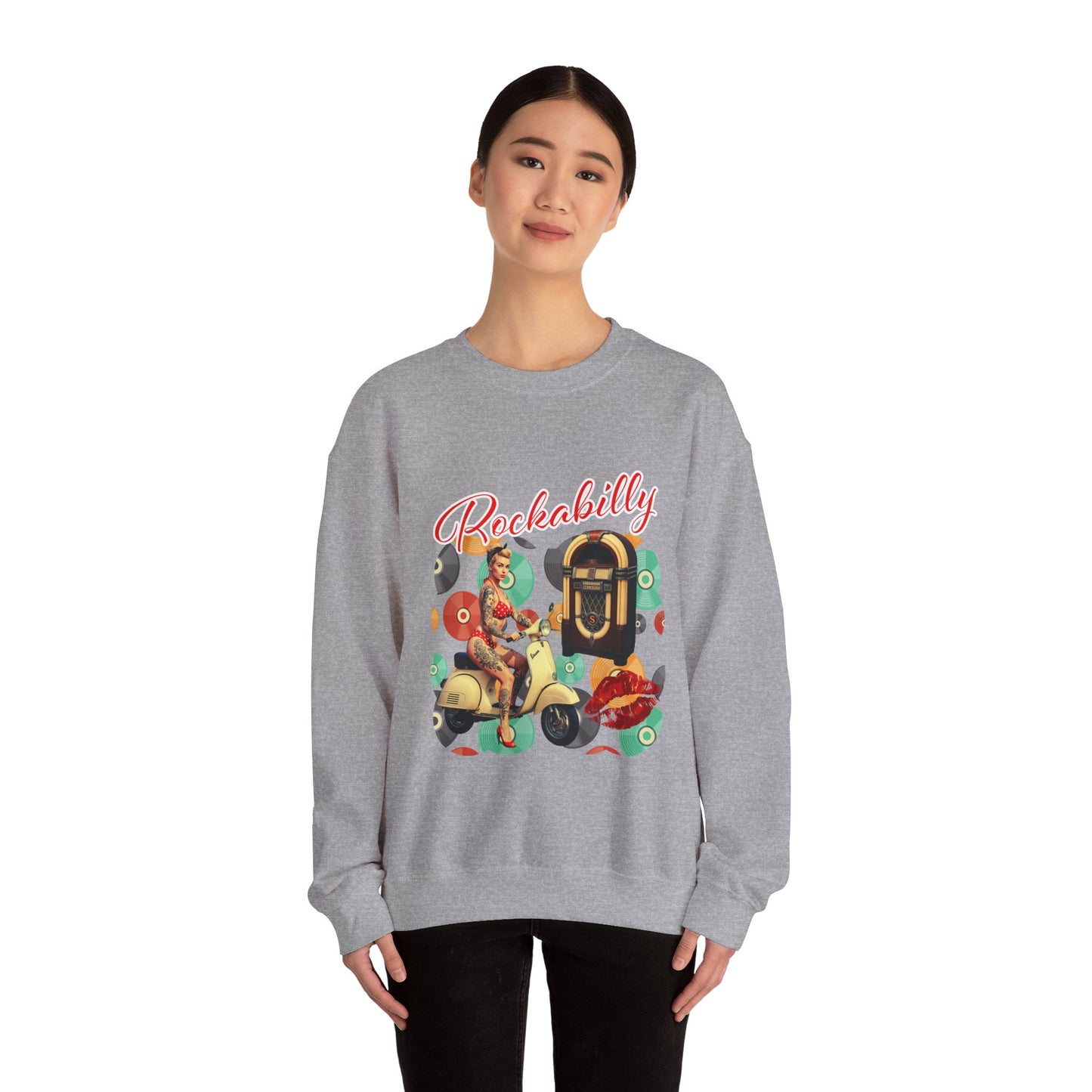 RockabillyHeavy Blend Sweatshirt | Vintage vibe