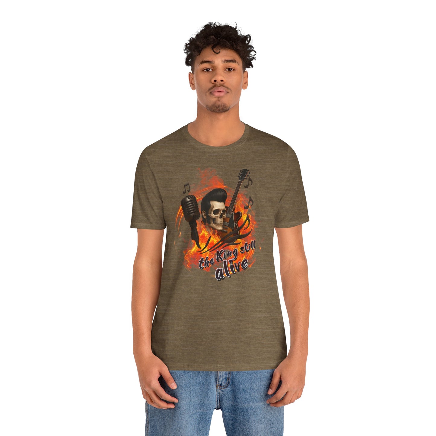 Music Vibes Unisex Jersey Tee - 'The King Still Alive' Graphic T-Shirt