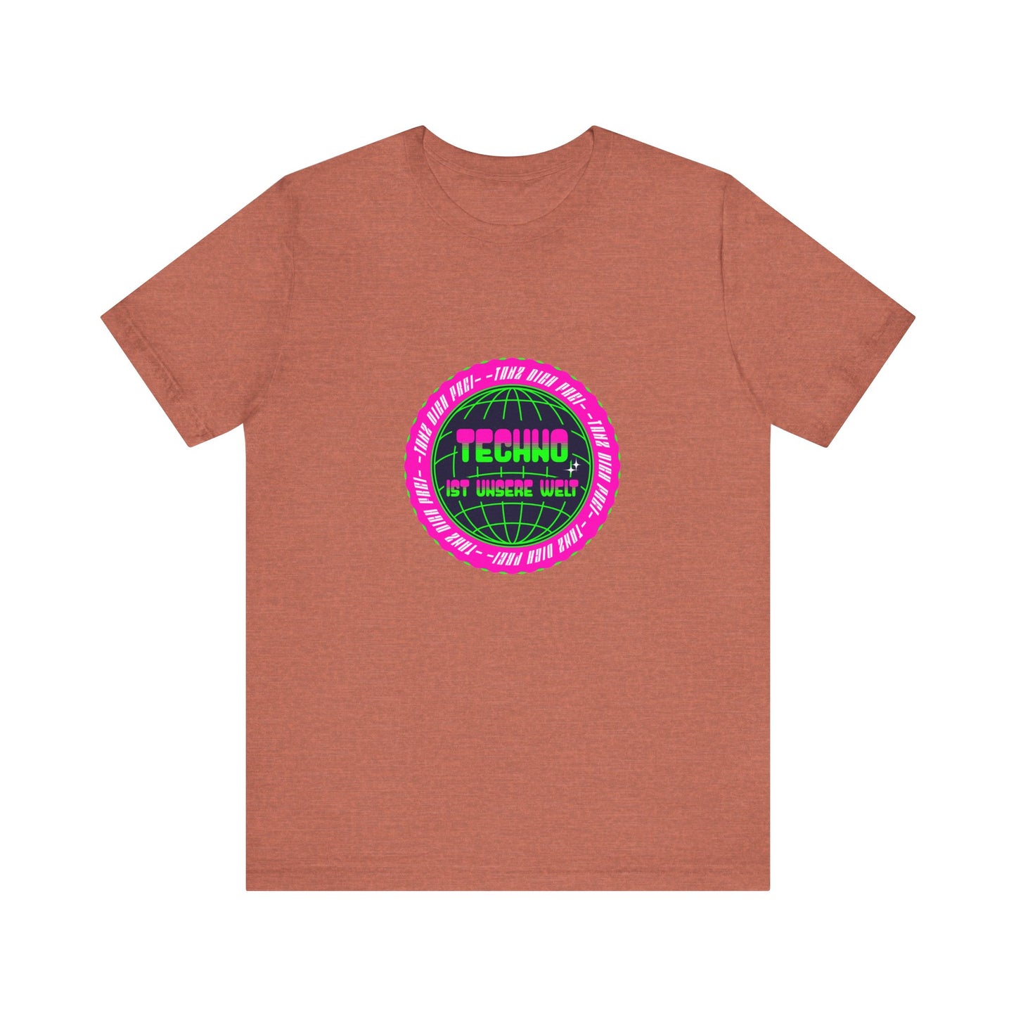 Tanz dich frei - Retro Techno Vibe Unisex Tee, Dance Party Shirt, Gift for Ravers, Festival Fashion,