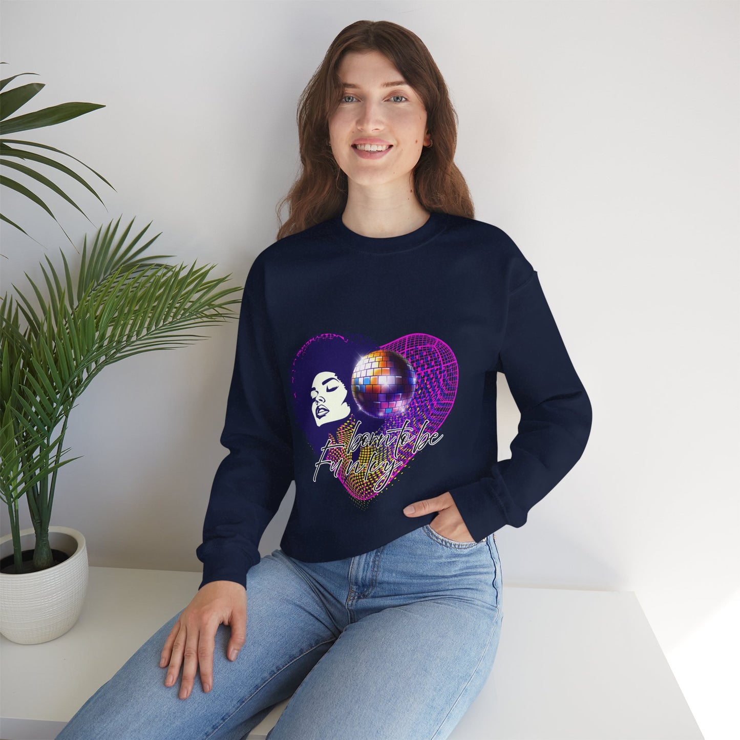 Born to be funky Sweatshirt - Melly Silence