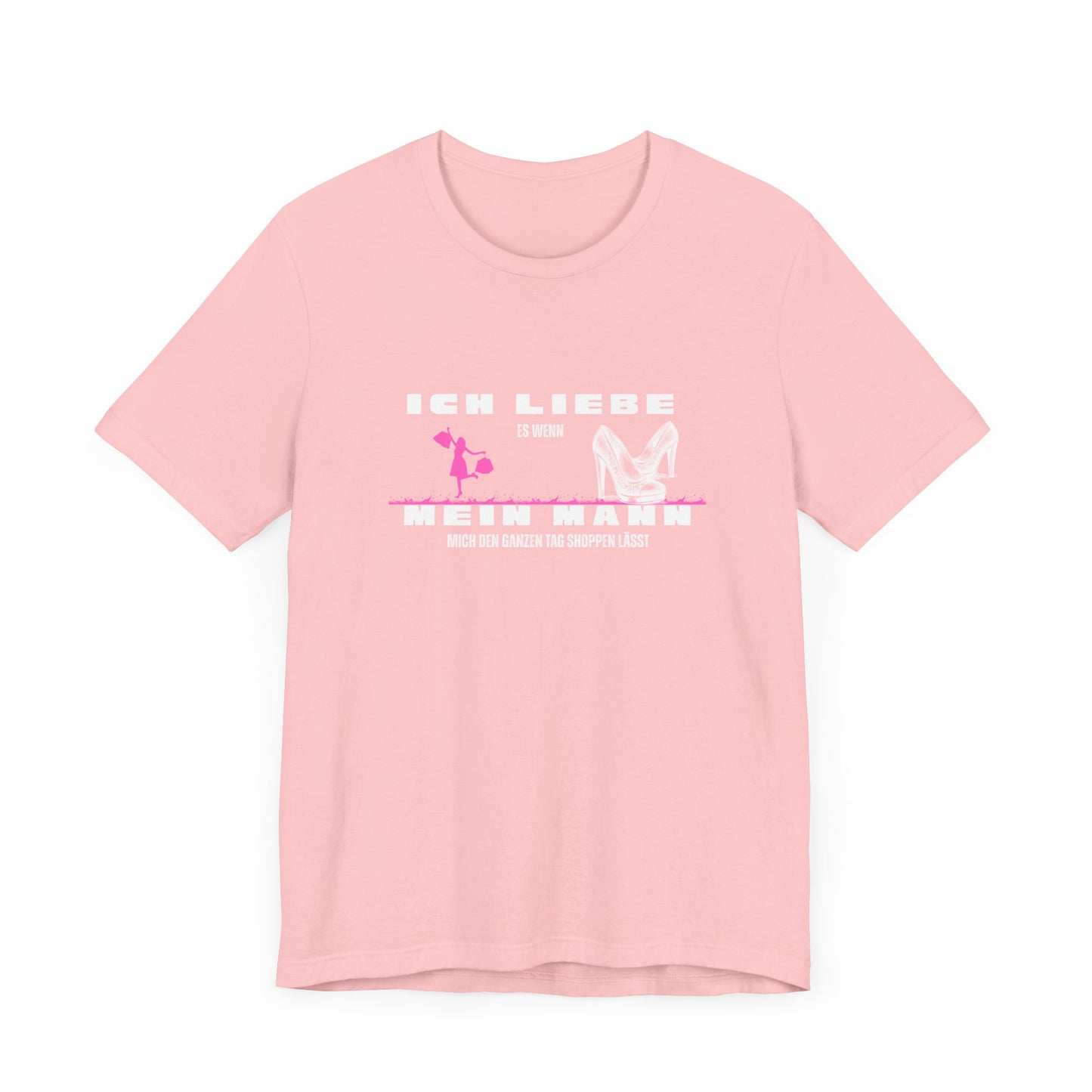 I Love My Husband "Shopping" Unisex Jersey Short Sleeve Tee