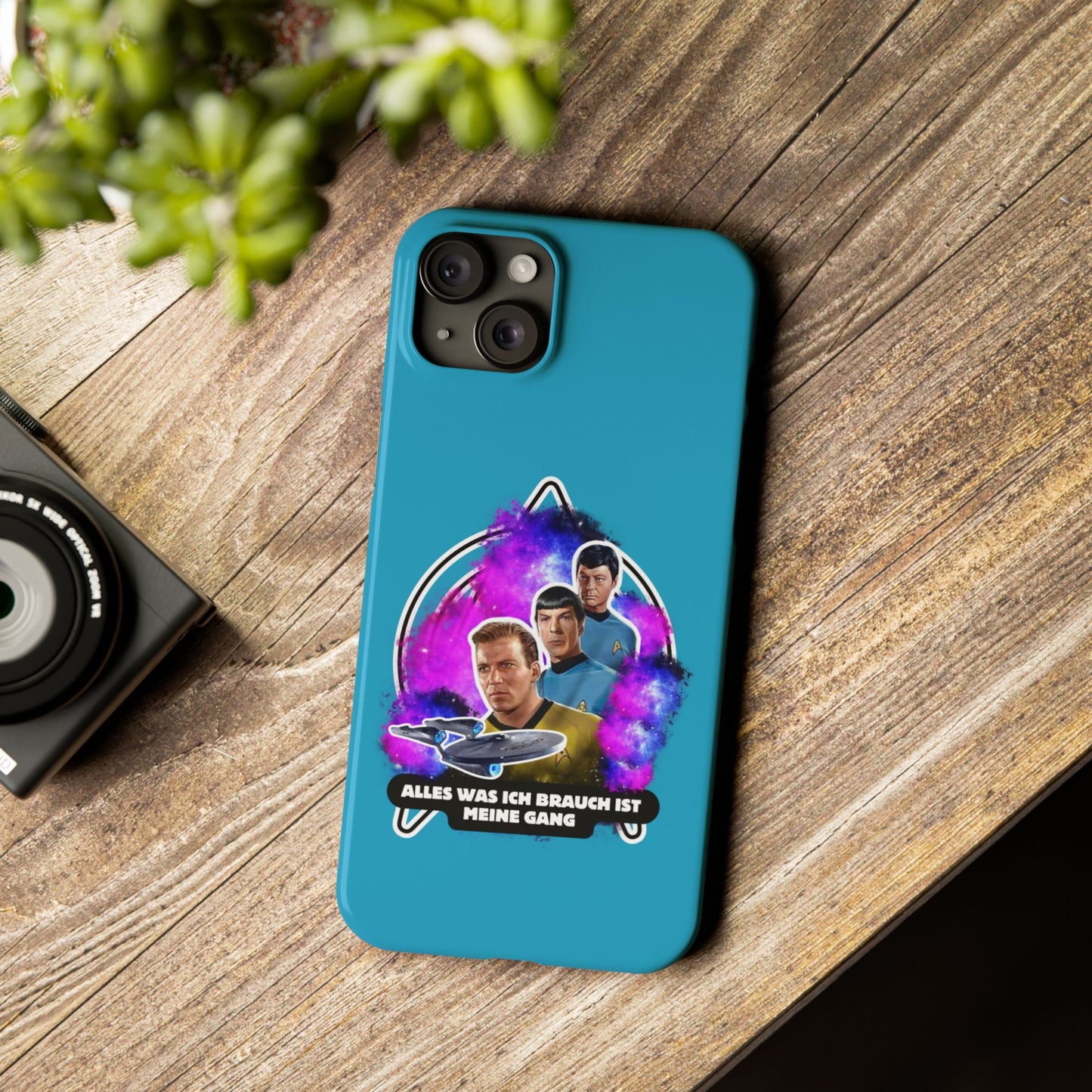 Handyhülle - Star trek Slim Phone Cases "Alles was ich brauch ist meine Gang", Star Trek