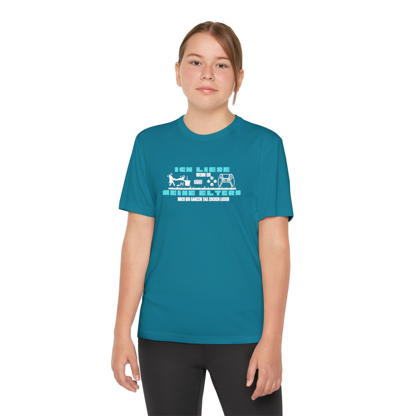 I love my parents - if I can play games all day... Fun Shirt