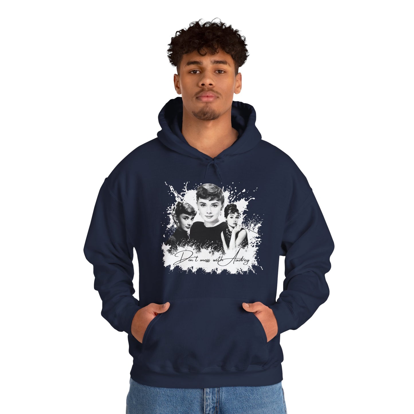 Retro Audrey Hepburn Hoodie - Classic Style