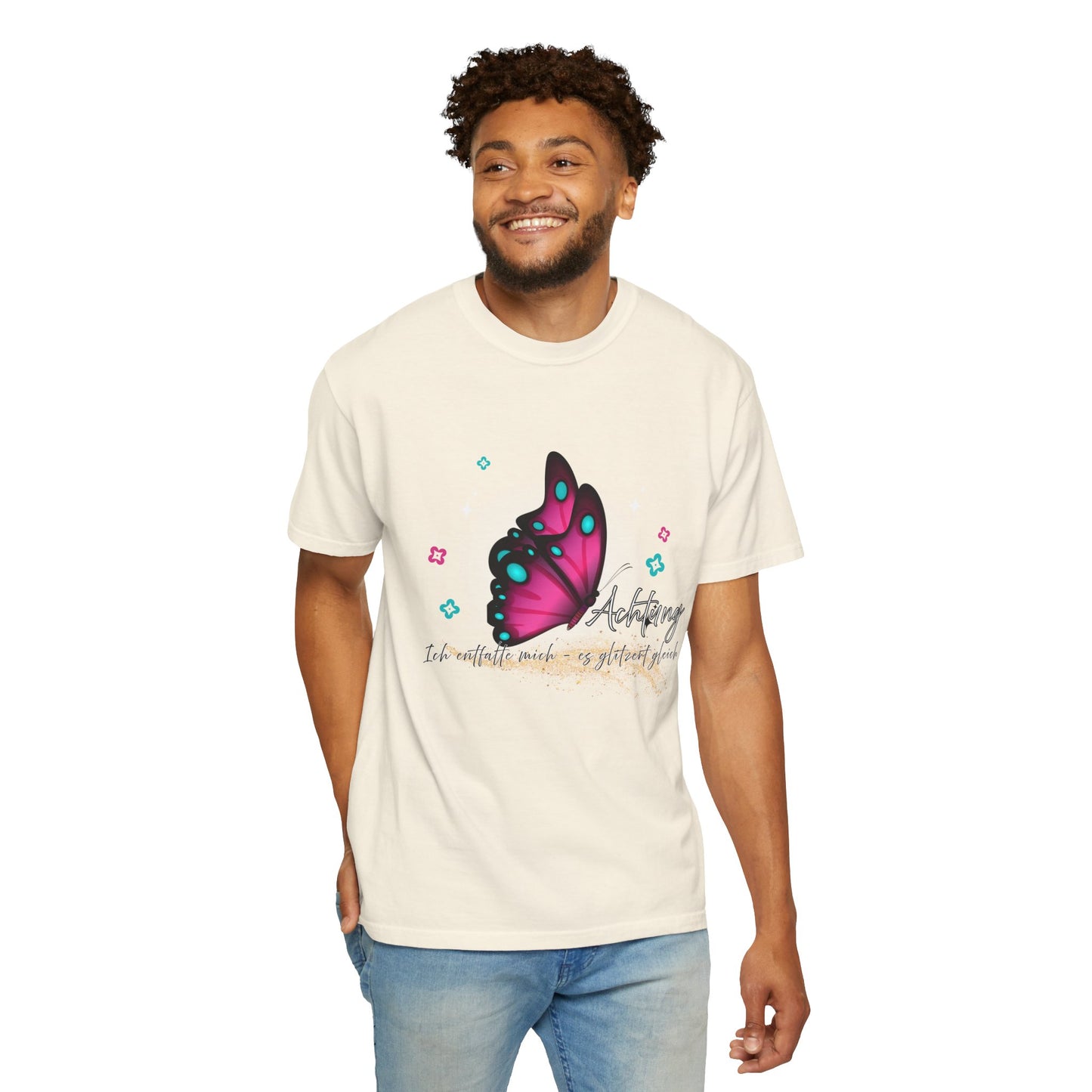 Achtung ich glitzere gleich... T shirt