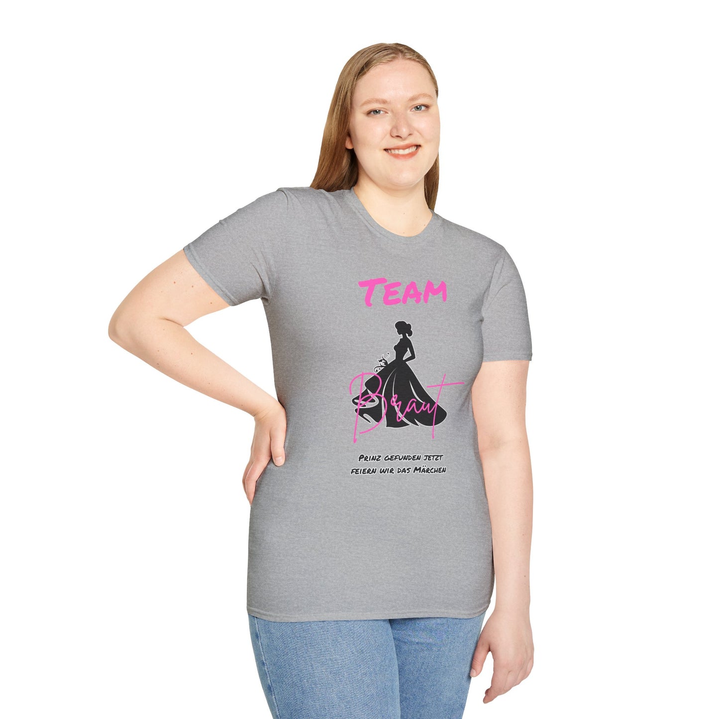 Team Bride Braut T-Shirt - Traumhochzeit