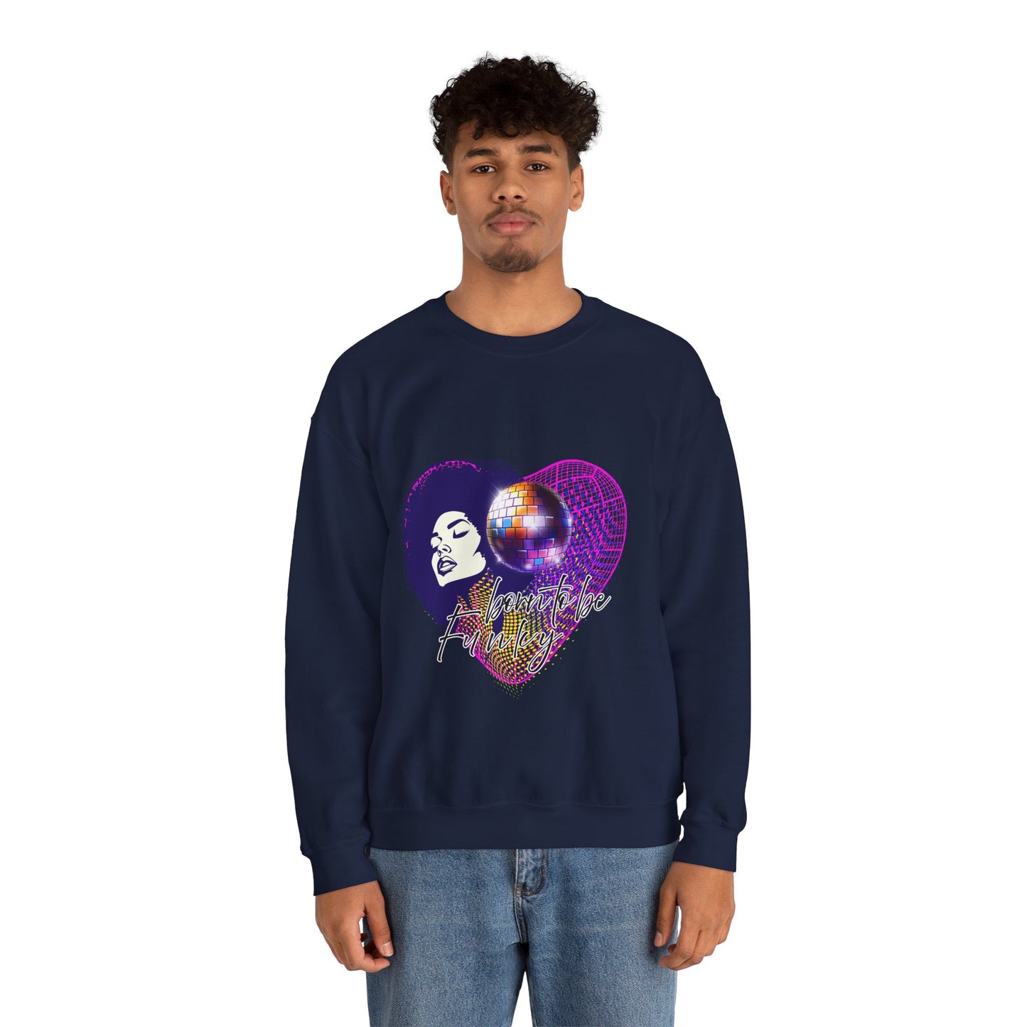Born to be funky Sweatshirt - Melly Silence