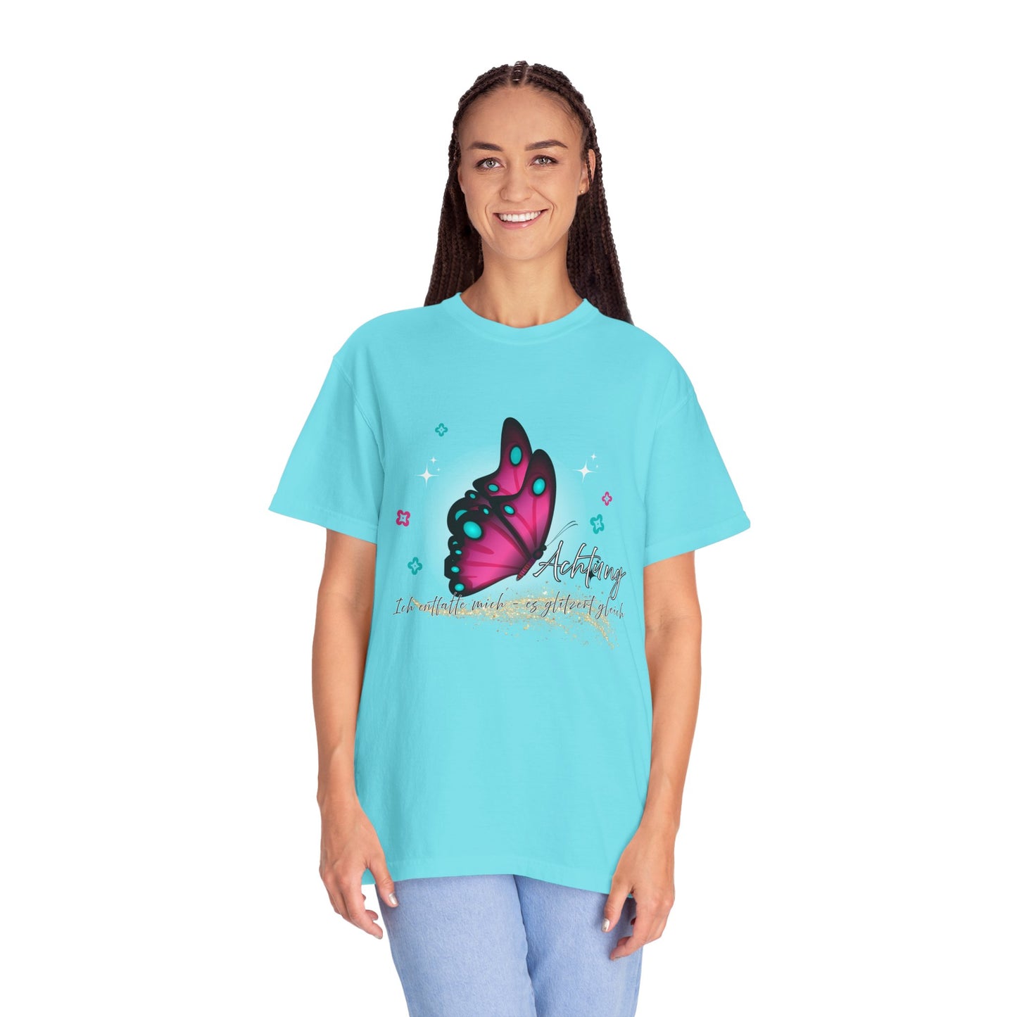 Achtung ich glitzere gleich... T shirt
