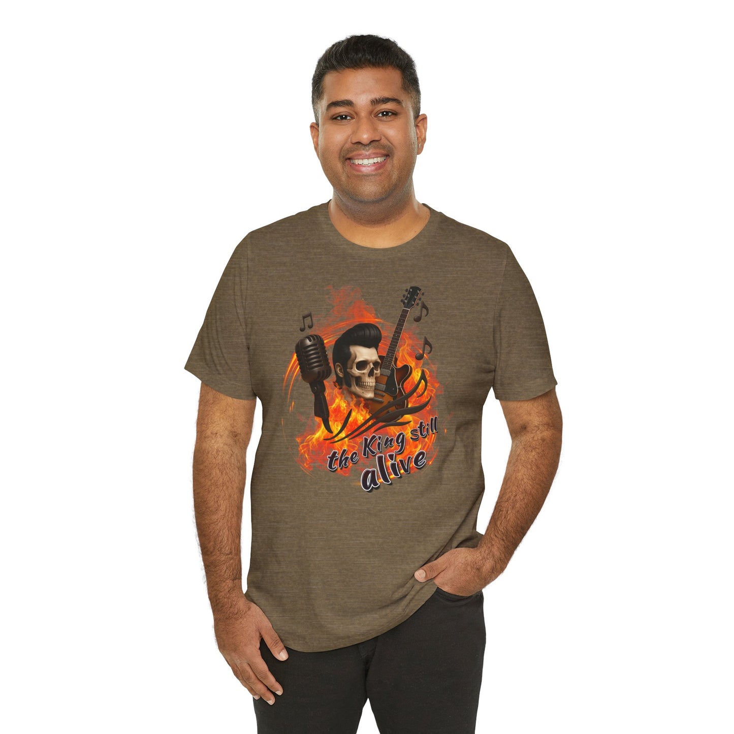 Music Vibes Unisex Jersey Tee - 'The King Still Alive' Graphic T-Shirt