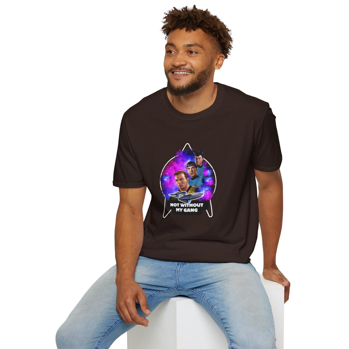 Not Without My Gang Unisex T-Shirt - Nostalgic Space Adventure Tee for Fans