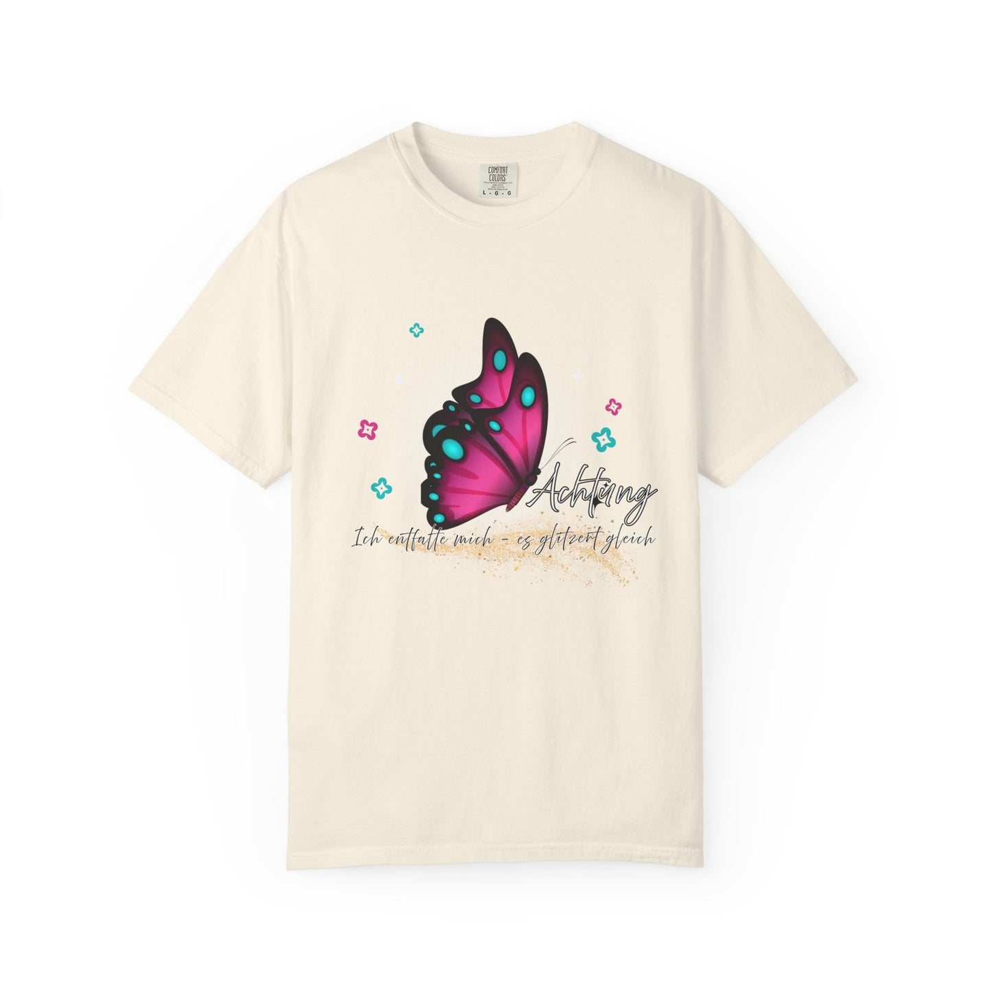 Achtung ich glitzere gleich... T shirt