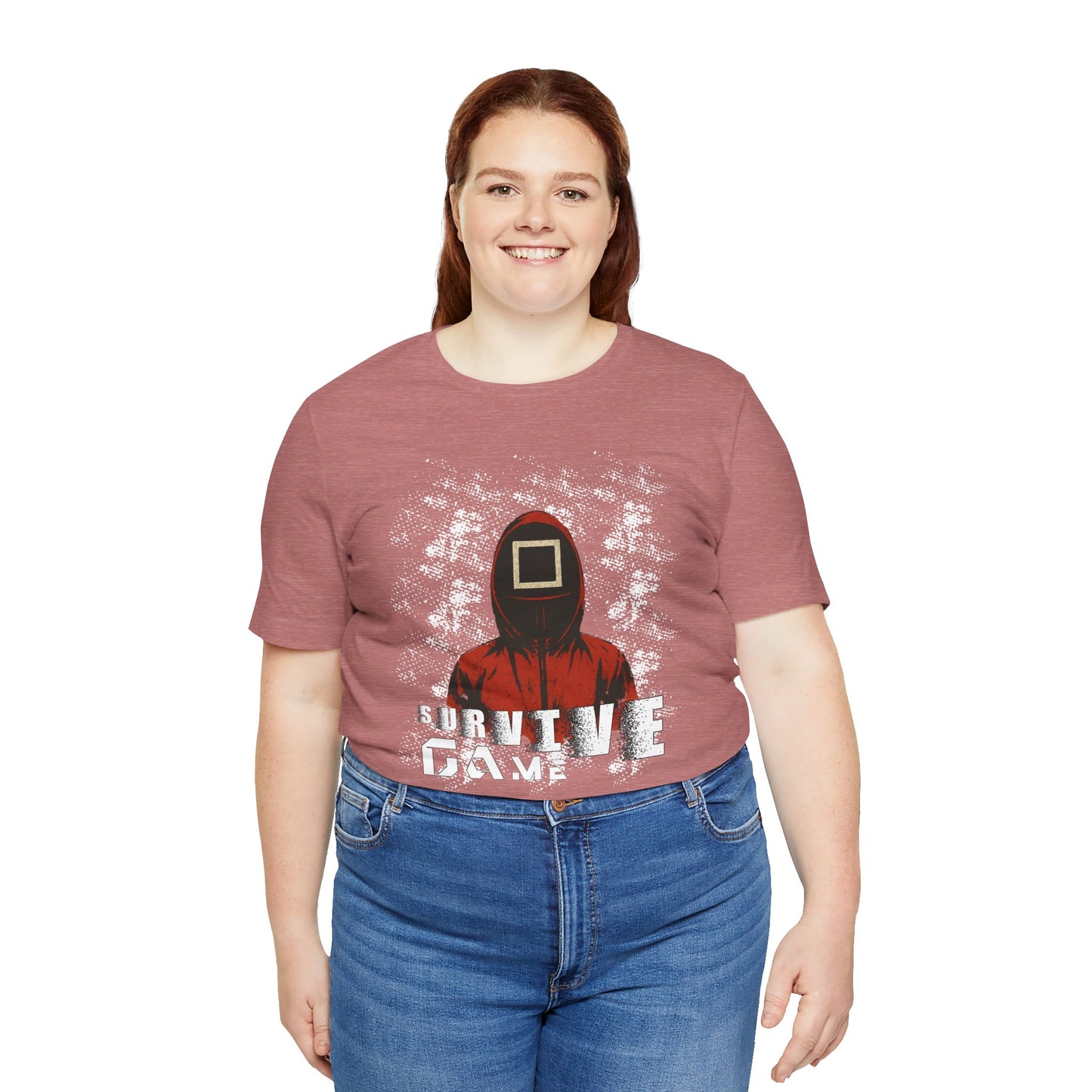 Squid Game Unisex Jersey Tee - Casual Graphic Shirt for Fans