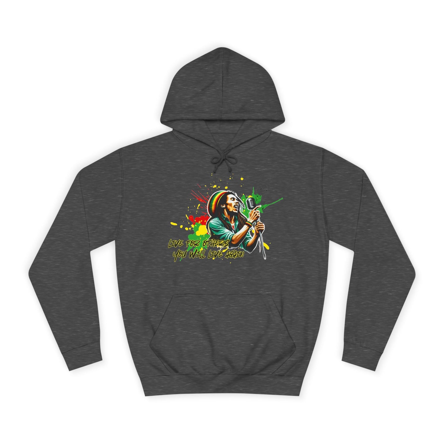 Live for others B o b M a r l e y Hoodie