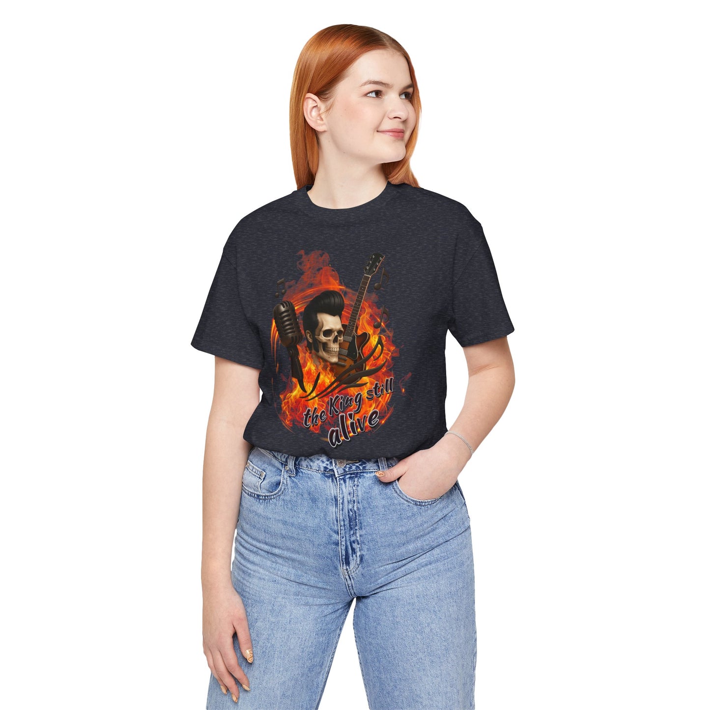 Music Vibes Unisex Jersey Tee - 'The King Still Alive' Graphic T-Shirt
