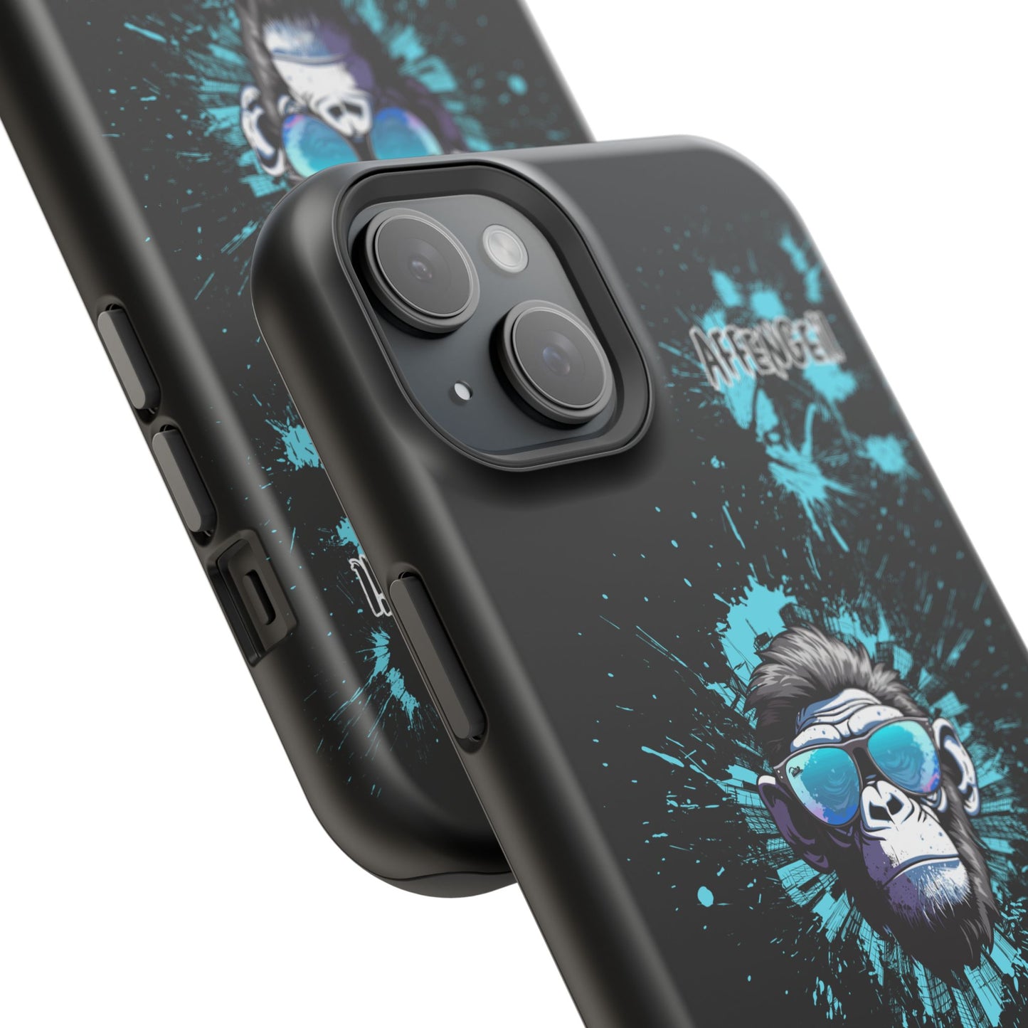 Affengeil - oder? Trendy Gorilla Phone Case - Impact-Resistant, Bold Design for Animal Lovers
