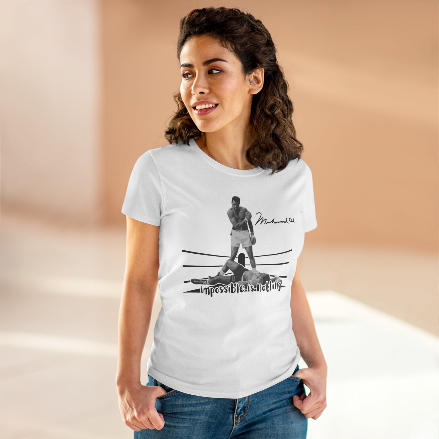Women's nothing impossible Muhammad Ali
