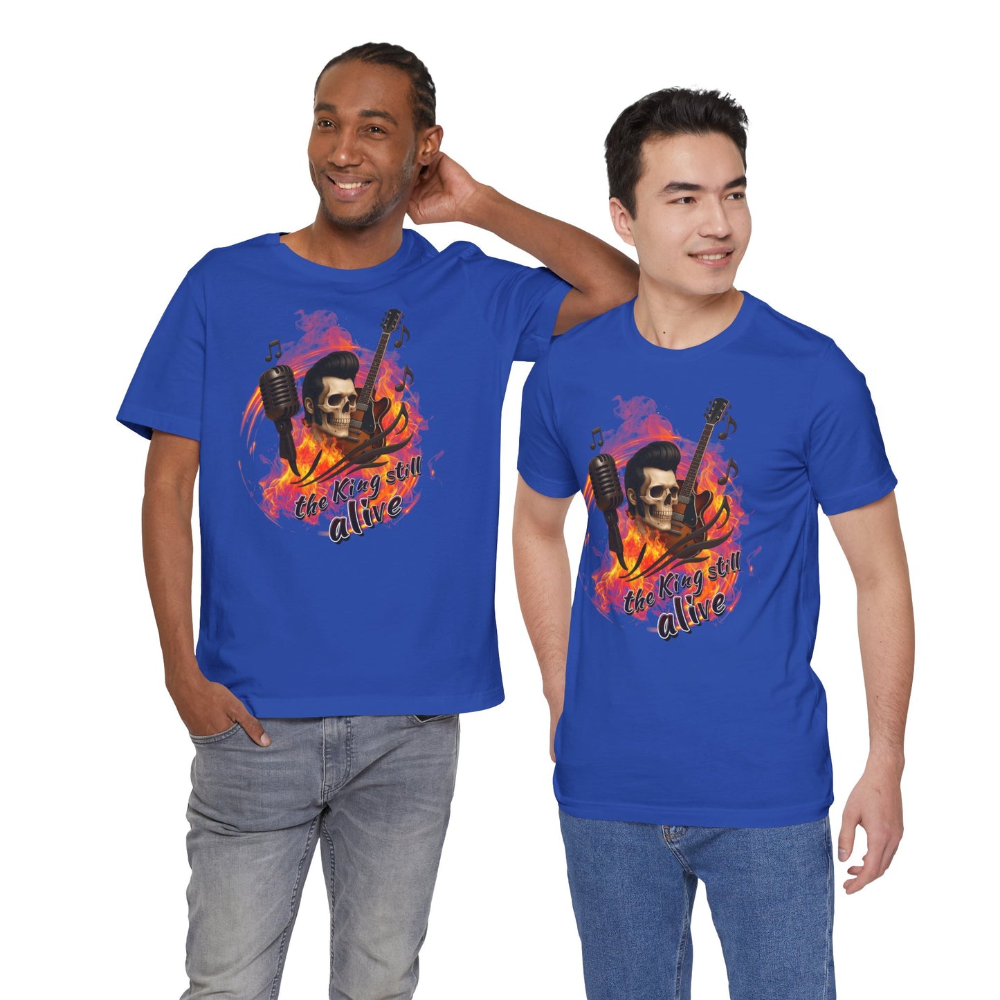 Music Vibes Unisex Jersey Tee - 'The King Still Alive' Graphic T-Shirt