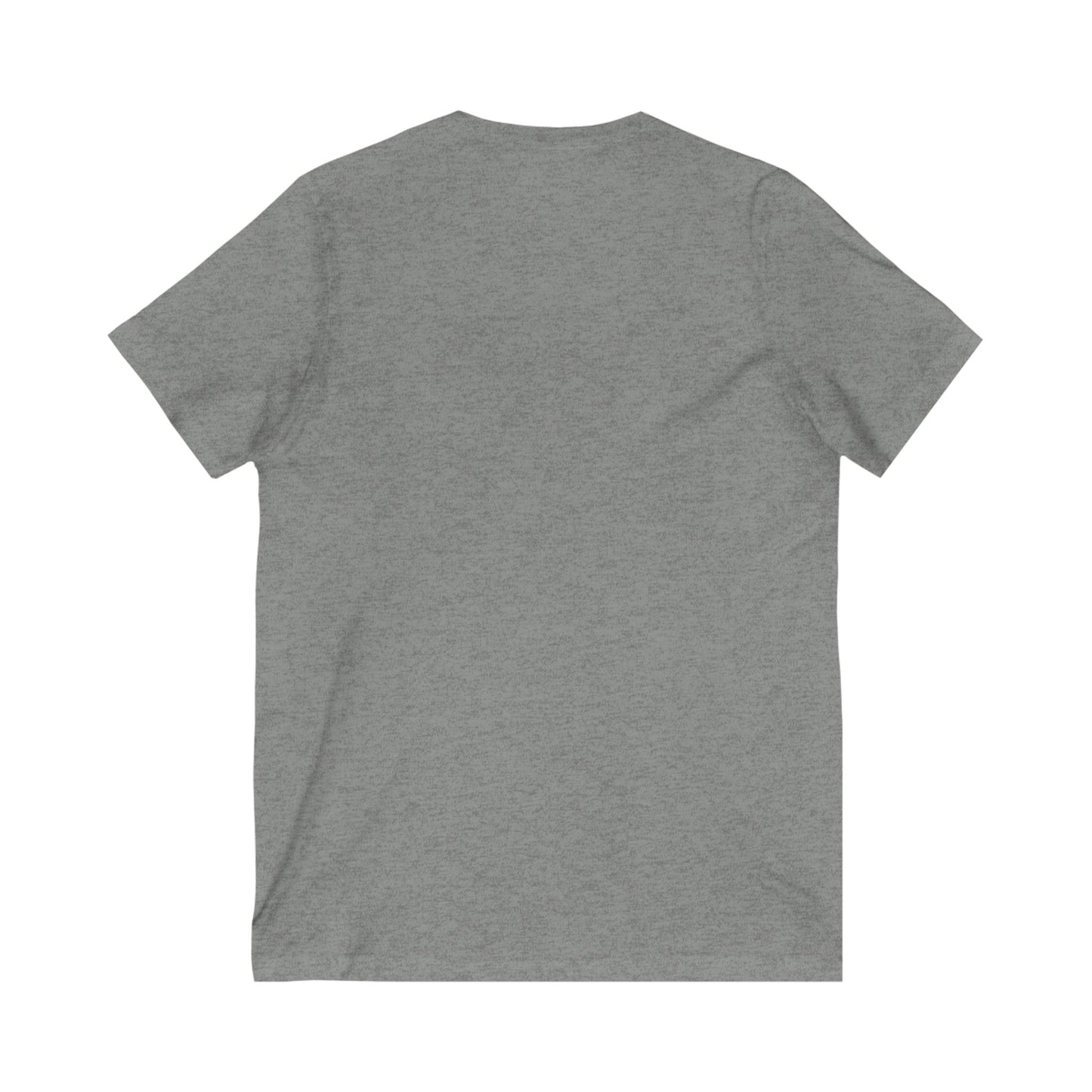 Blessed Saved Loved Unisex V-Neck Tee - Inspirational Faith Shirt