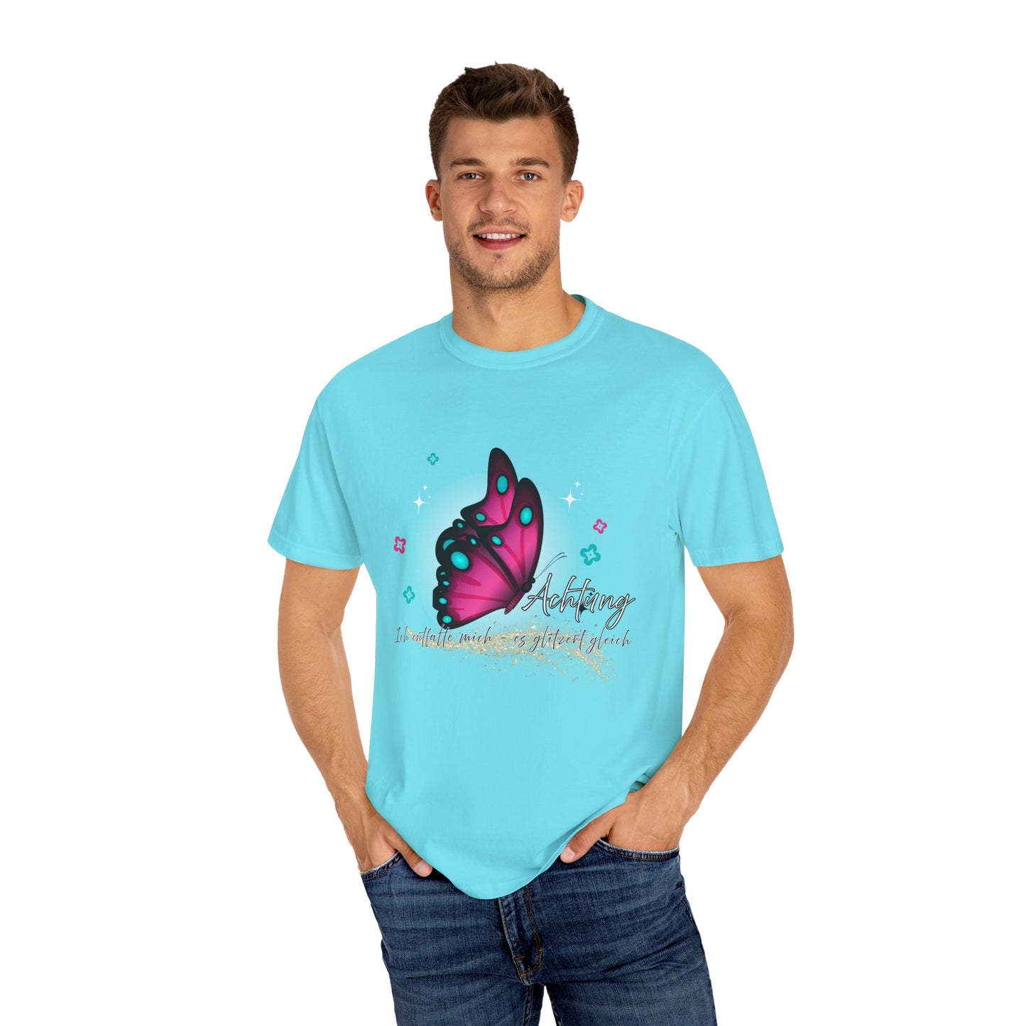 Achtung ich glitzere gleich... T shirt