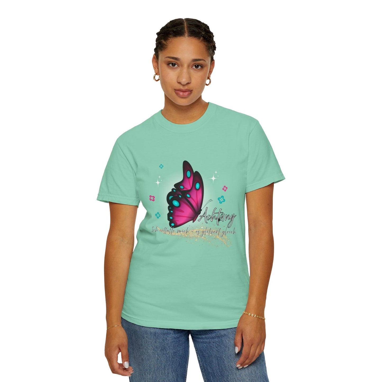 Achtung ich glitzere gleich... T shirt