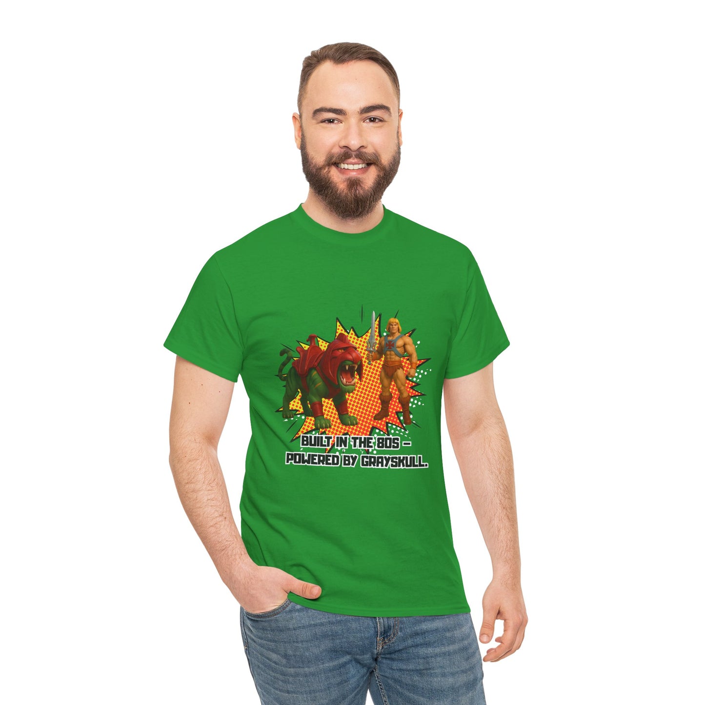 He-Man Unisex Vintage Master of the Universe Retro T-Shirt