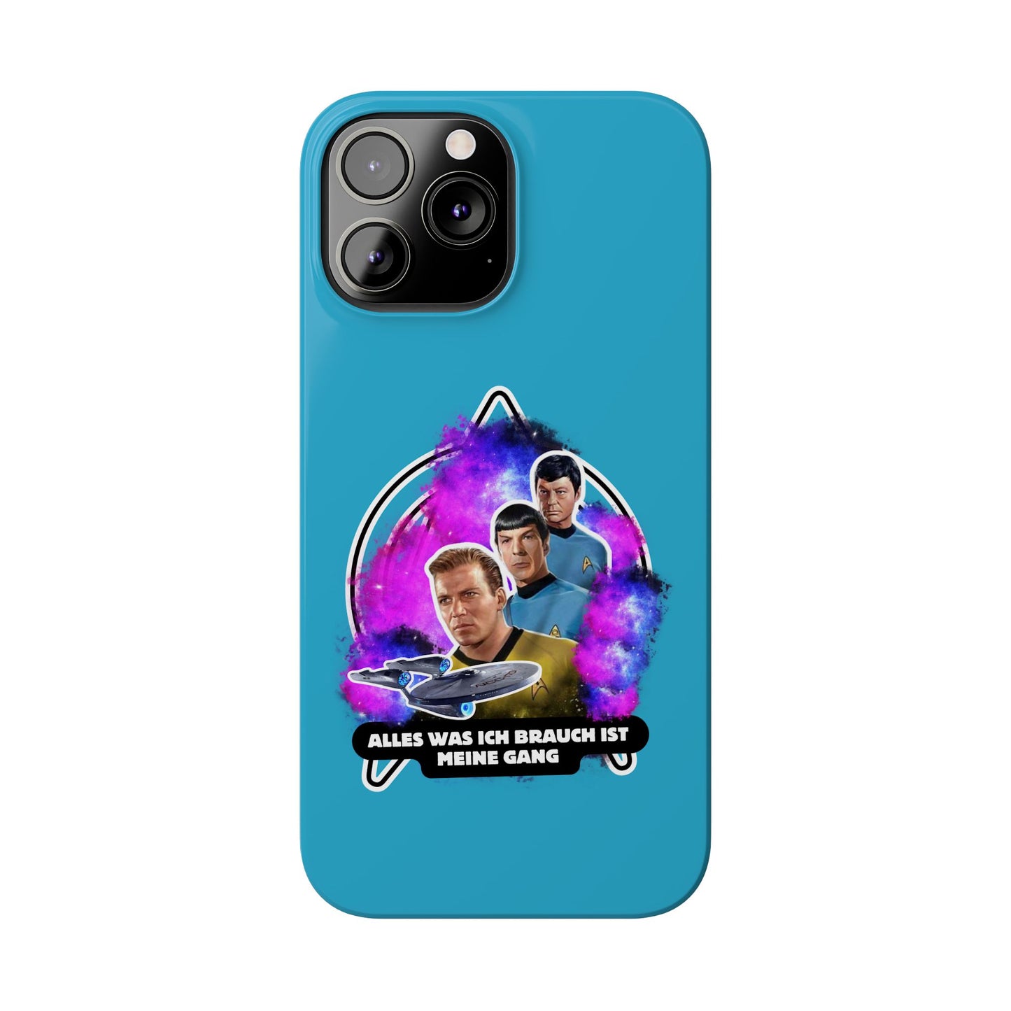 Handyhülle - Star trek Slim Phone Cases "Alles was ich brauch ist meine Gang", Star Trek