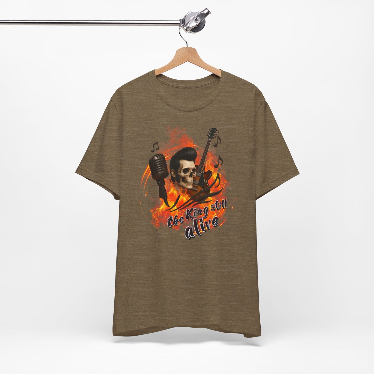 Music Vibes Unisex Jersey Tee - 'The King Still Alive' Graphic T-Shirt
